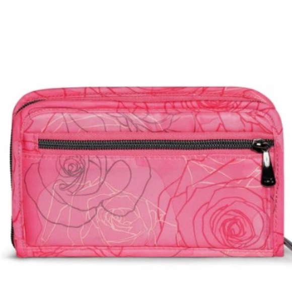 lug Limited Print Serenity Rose Tandem Wallet - Picture 10 of 11